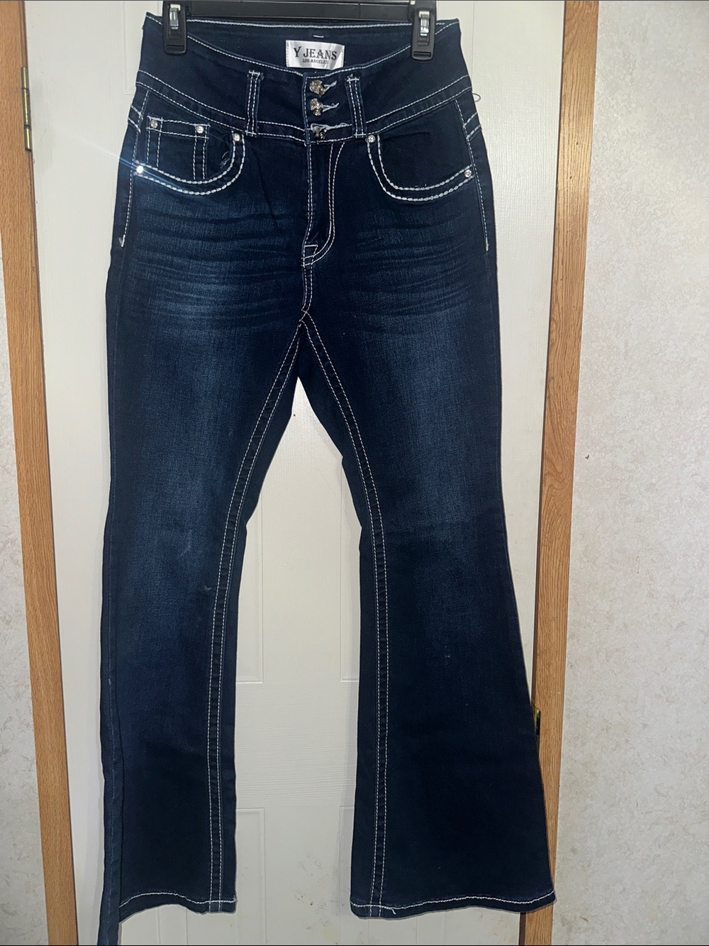 Women's Dark Blue Bootcut Jeans